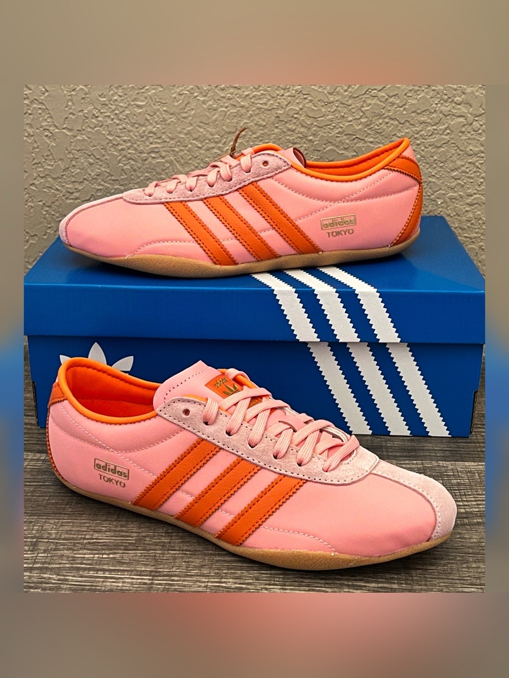 Adidas Women's Tokyo Pink Color Shoes Size- 7.5